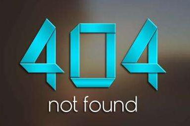 404 not found