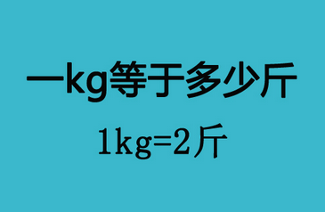 kg是公斤吗