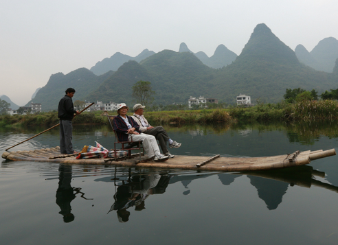 陪父母旅行