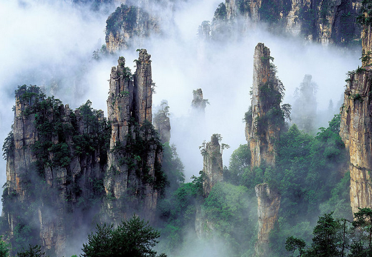  zhangjiajie national forest park 